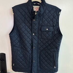 Brooks Brothers Quilted Dark Blue Vest